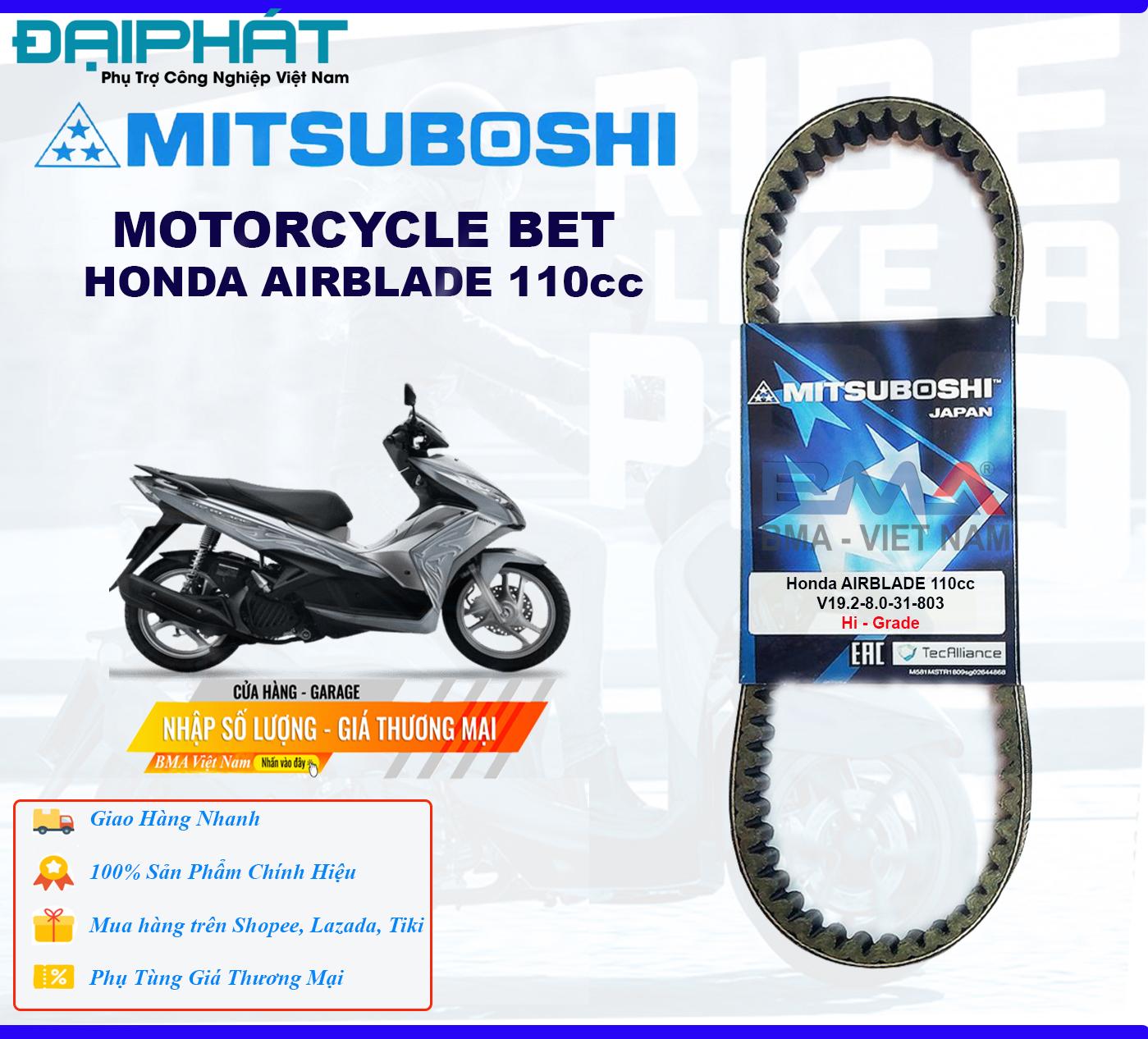 Dây curoa Mitsuboshi Nhật Bản cho Honda Airblade 110cc 3 Honda20AB20110cc20 20BMA20Viet20Nam 1676086542