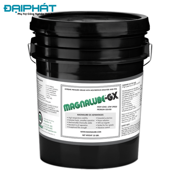 Mỡ bôi trơn chịu nhiệt PTFE Magnalube-GX, 15.75kg/can 3 Mo20boi20tron20chiu20nhiet20Magnalube GX20bma vietnam.com2035LB 1685029595