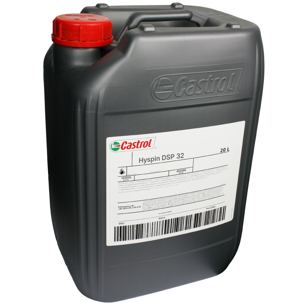 Dầu thủy lực chống mài mòn và chịu cực áp Castrol Hyspin DSP 32 20L