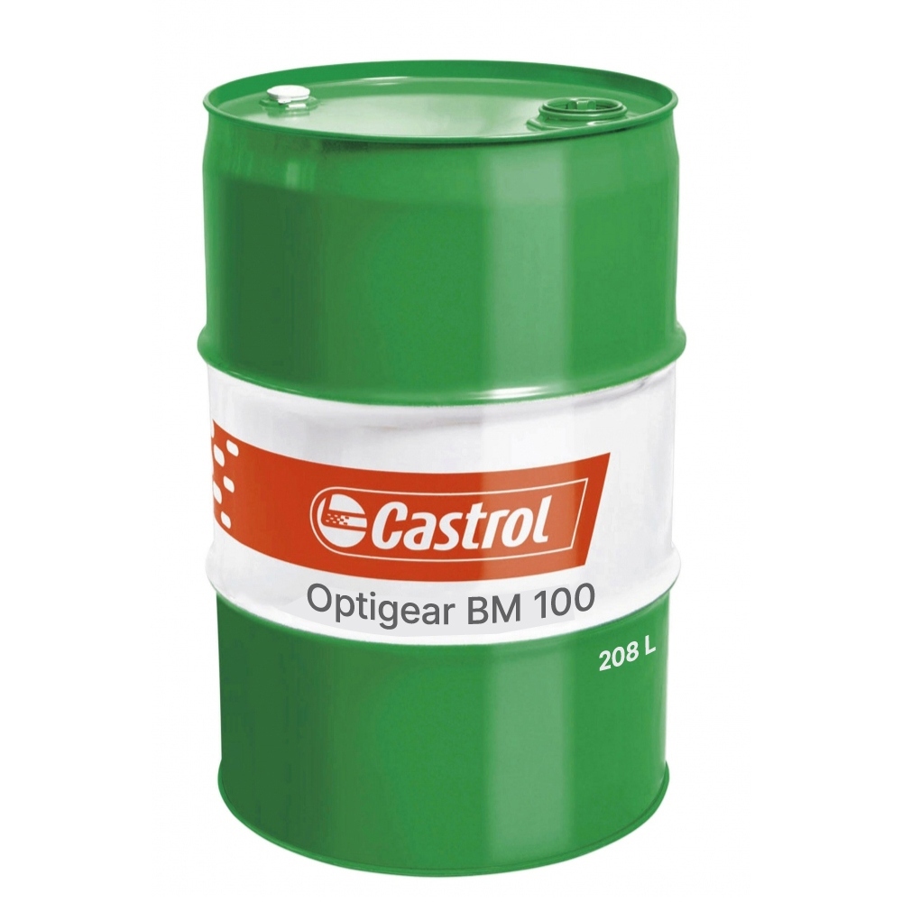 Dầu bánh răng hiệu suất cao Castrol Optigear BM 100 tiêu chuẩn CLP phuy 208L