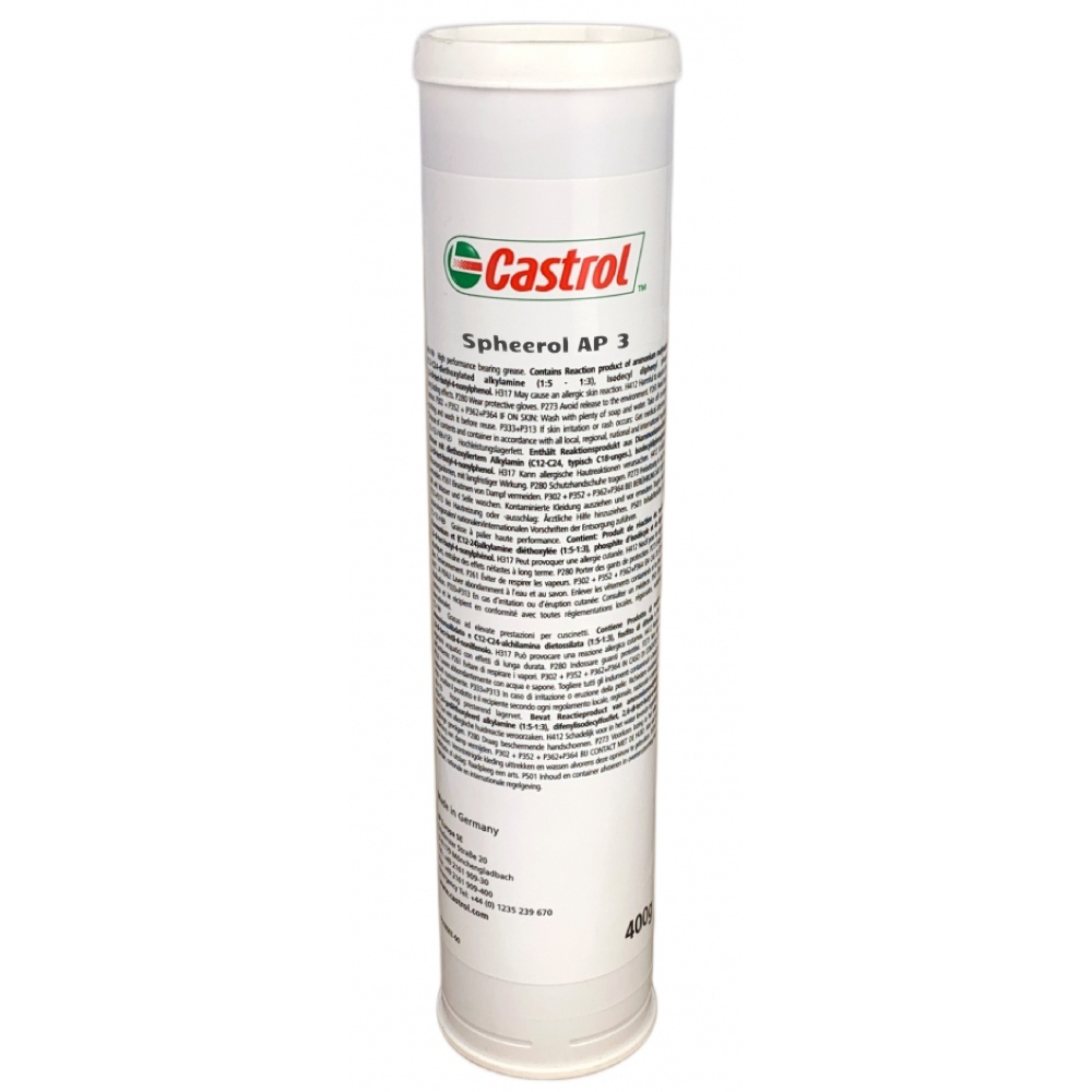 Mỡ bôi trơn vòng bi gốc Lithium Castrol Spheerol AP 3 dạng tuýp 400g