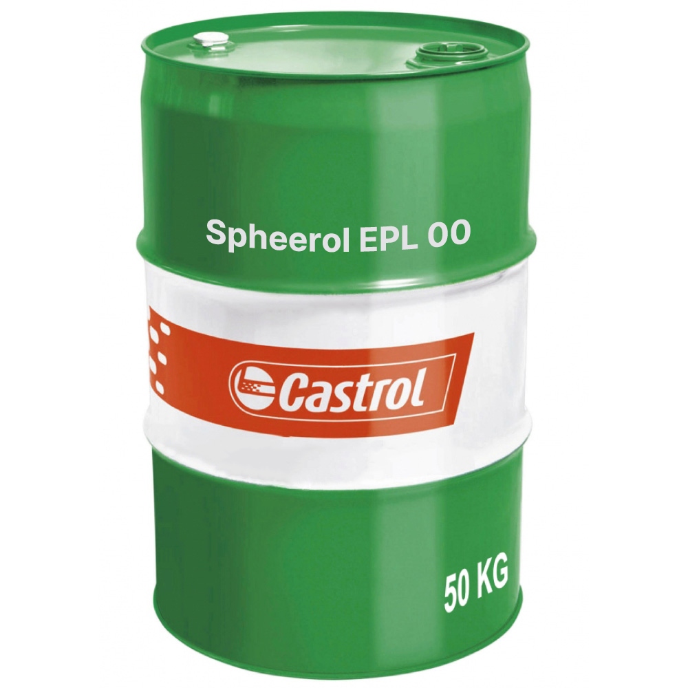 Mỡ cực áp đa dụng Castrol Spheerol EPL 00 thùng 50kg