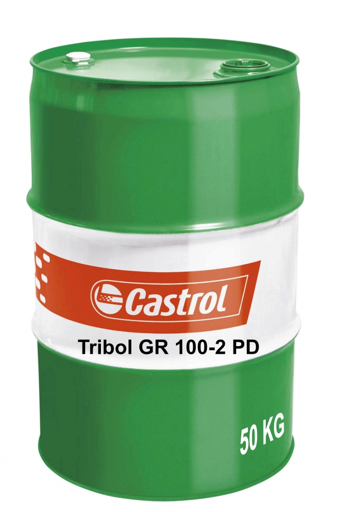 Mỡ bôi trơn vòng bi hiệu suất cao Castrol Tribol GR 100-2 PD thùng 50kg