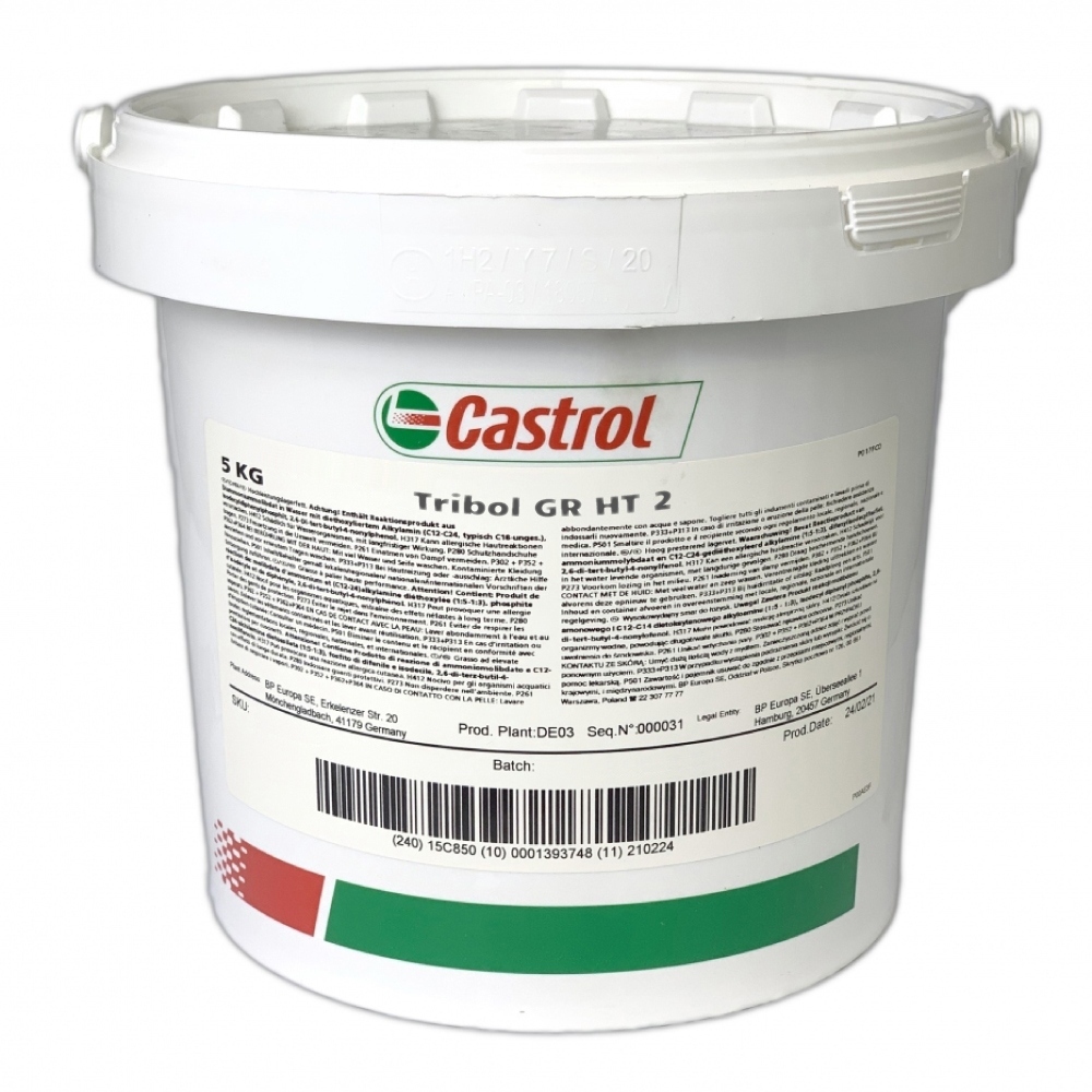 Mỡ chịu nhiệt Castrol Tribol GR HT 2 thùng 5kg