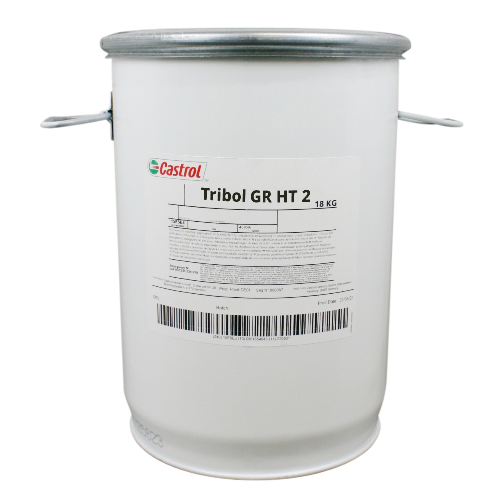 Mỡ chịu nhiệt Castrol Tribol GR HT 2 cấp NLGI 2 xô 18kg