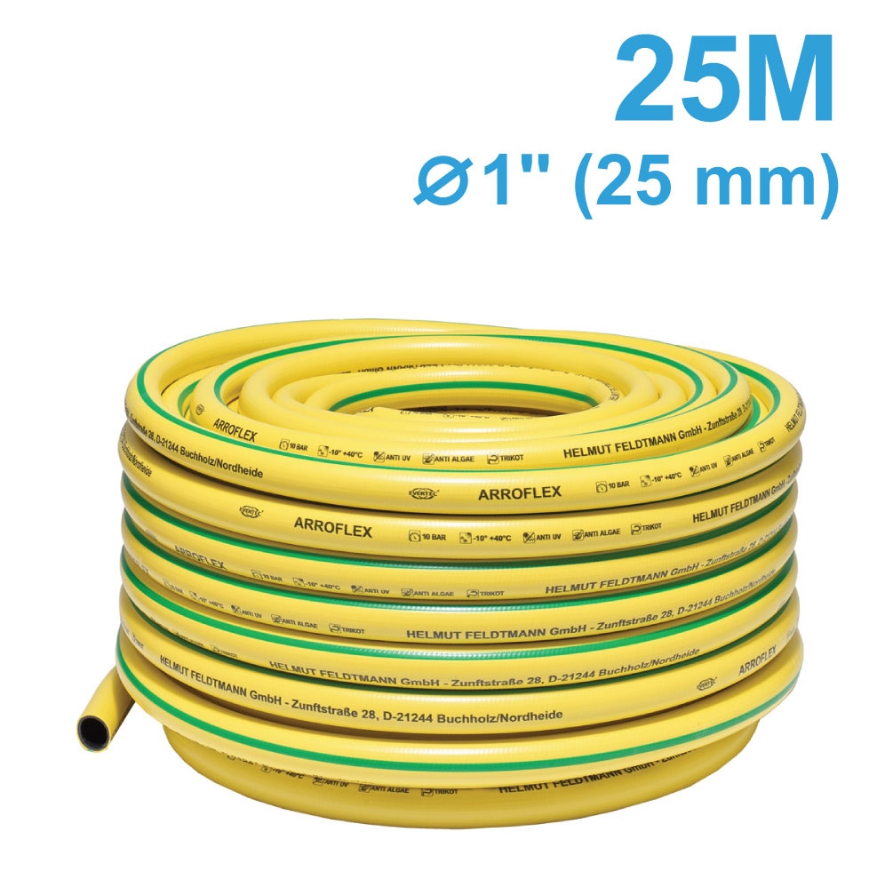 Ống nước nhựa PVC lõi chỉ Evertec 6330 ARROFLEX 25mm(1in), 25m