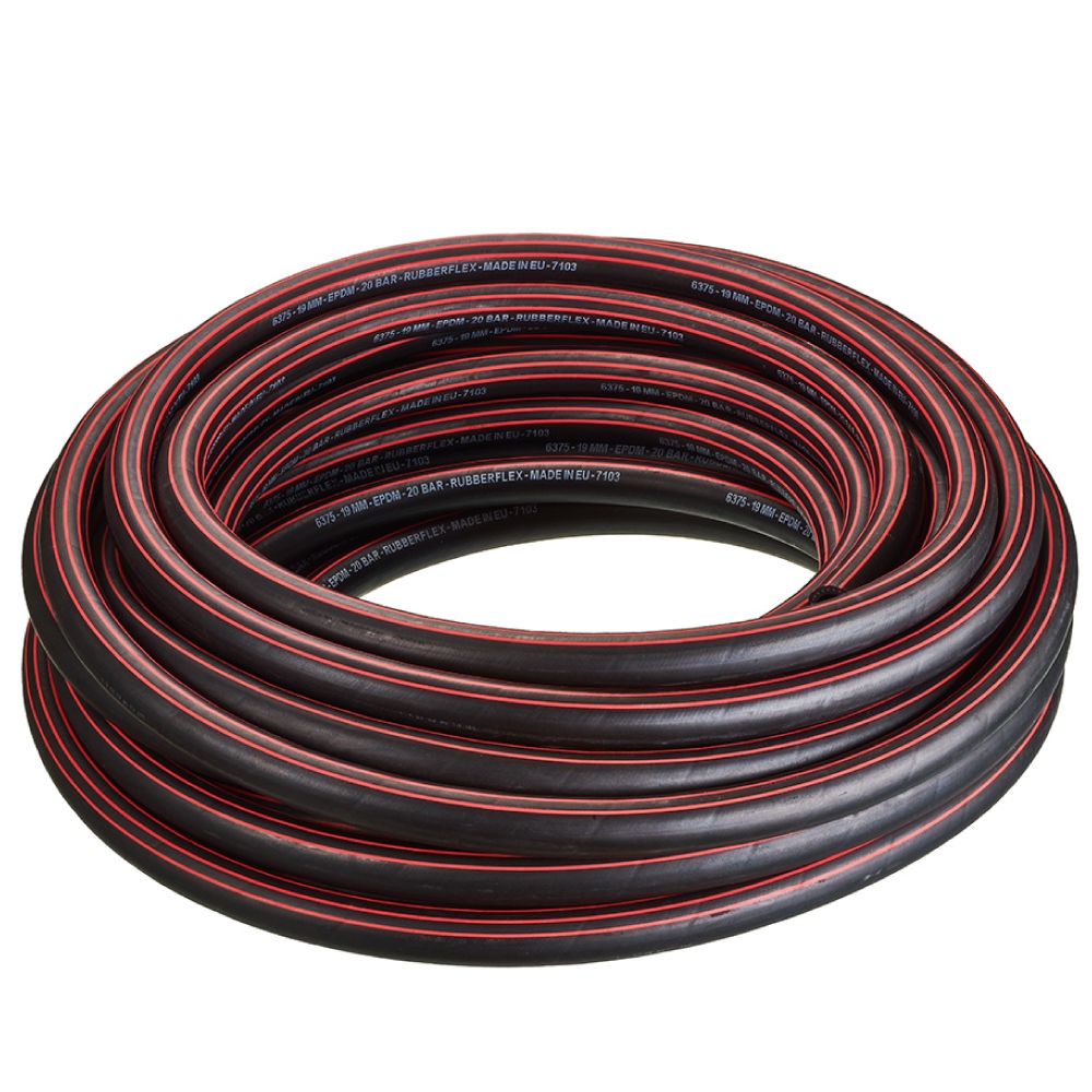 Ống dẫn nước cao su EPDM Tector 6375, đường kính 13mm (1/2''), áp suất 20 bar, chiều dài 40m