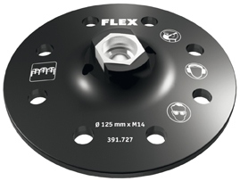 Đế chà nhám Velcro FLEX 391.727 đường kính 125 Ø SP D125-8 H/F