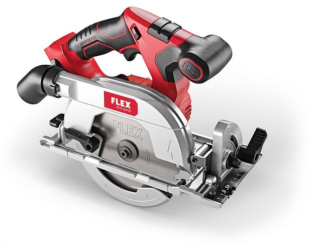 Máy cưa đĩa dùng pin Flex 417.939 CS 62 18.0-EC có nắp bảo vệ tự động đóng mở