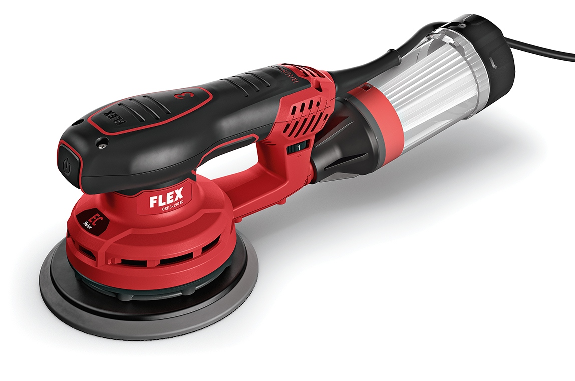 Máy chà nhám quỹ đạo ngẫu nhiên Flex 447.684 ORE 3-150 EC có điều chỉnh tốc độ 150mm