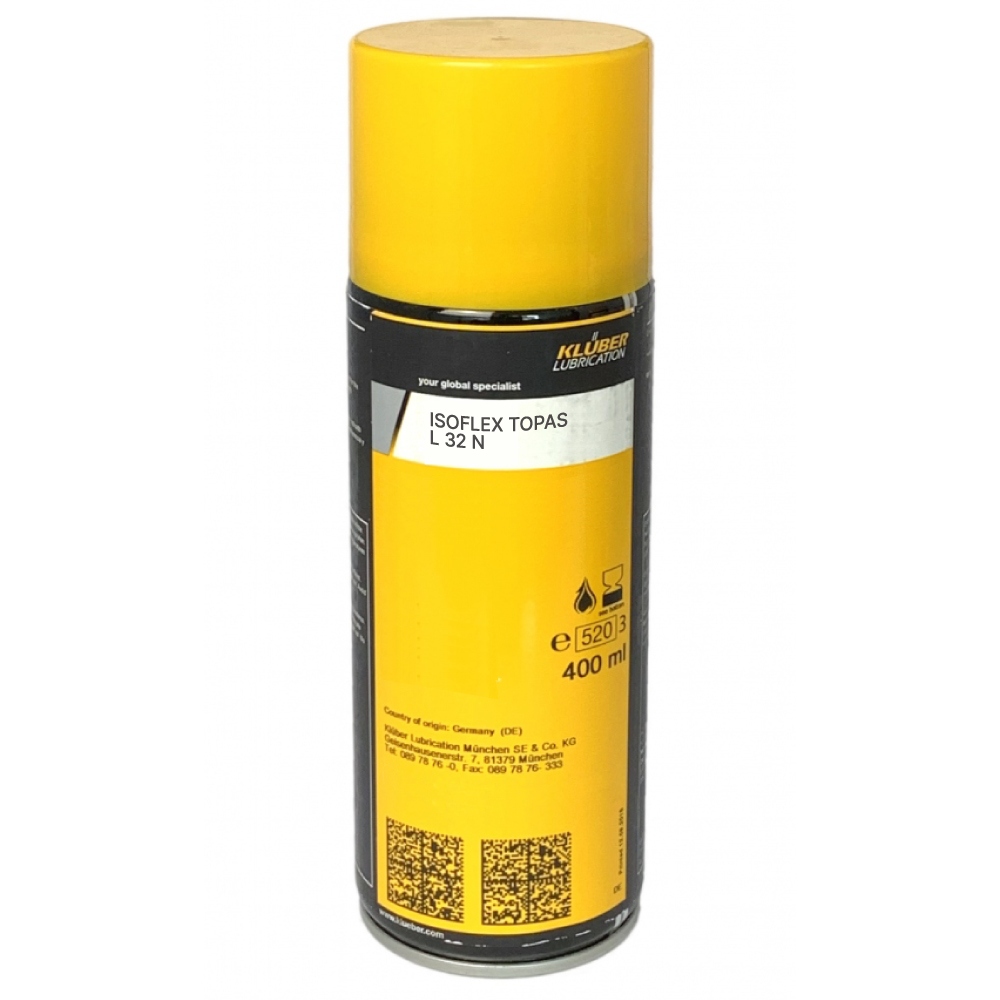 Mỡ bôi trơn chuyên dụng chịu nhiệt độ thấp Klüber ISOFLEX TOPAS L 32 N 400ml