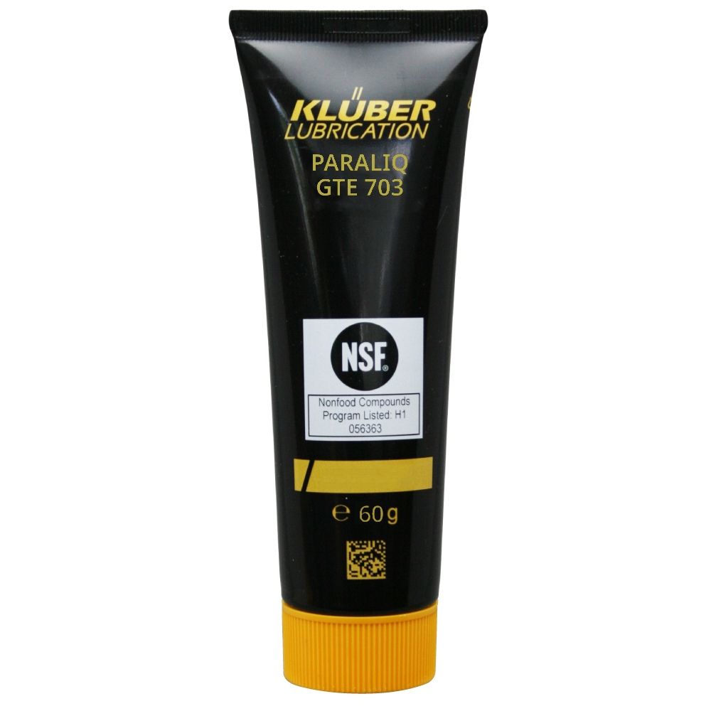 Mỡ tổng hợp Klüber PARALIQ GTE 703 cho van và phụ kiện 60g