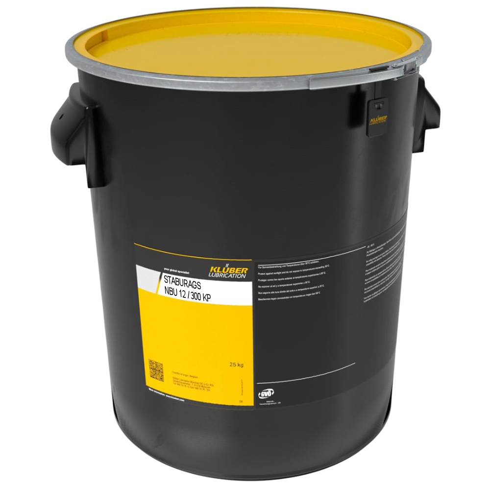 Mỡ bôi trơn dài hạn Klüber STABURAGS NBU 12/300 KP cho vòng bi - 25kg