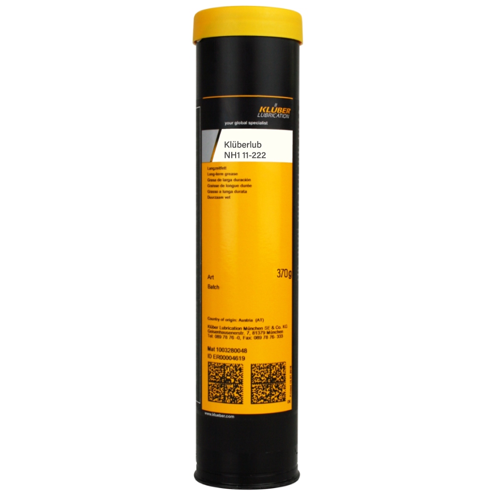 Mỡ bôi trơn đa năng Klüberlub NH1 11-222 cho ngành thực phẩm 370g