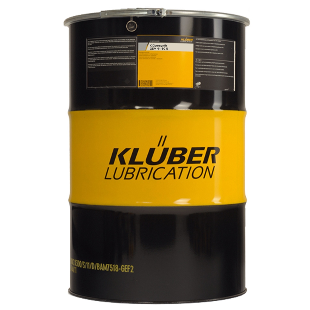 Dầu bánh răng hiệu suất cao Klübersynth GEM 4-150 N phuy 200L