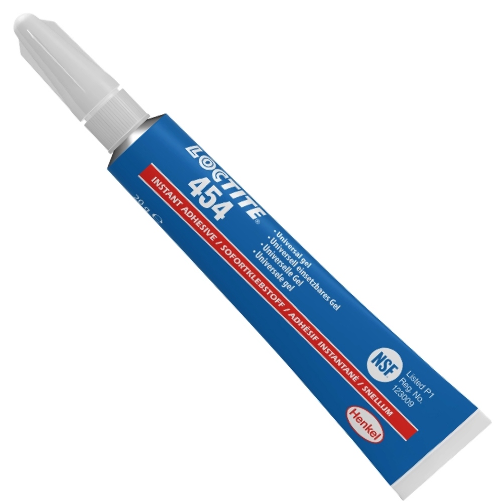 Keo dán nhanh đa năng Loctite 454 dạng gel không nhỏ giọt trong suốt tuýp 20g