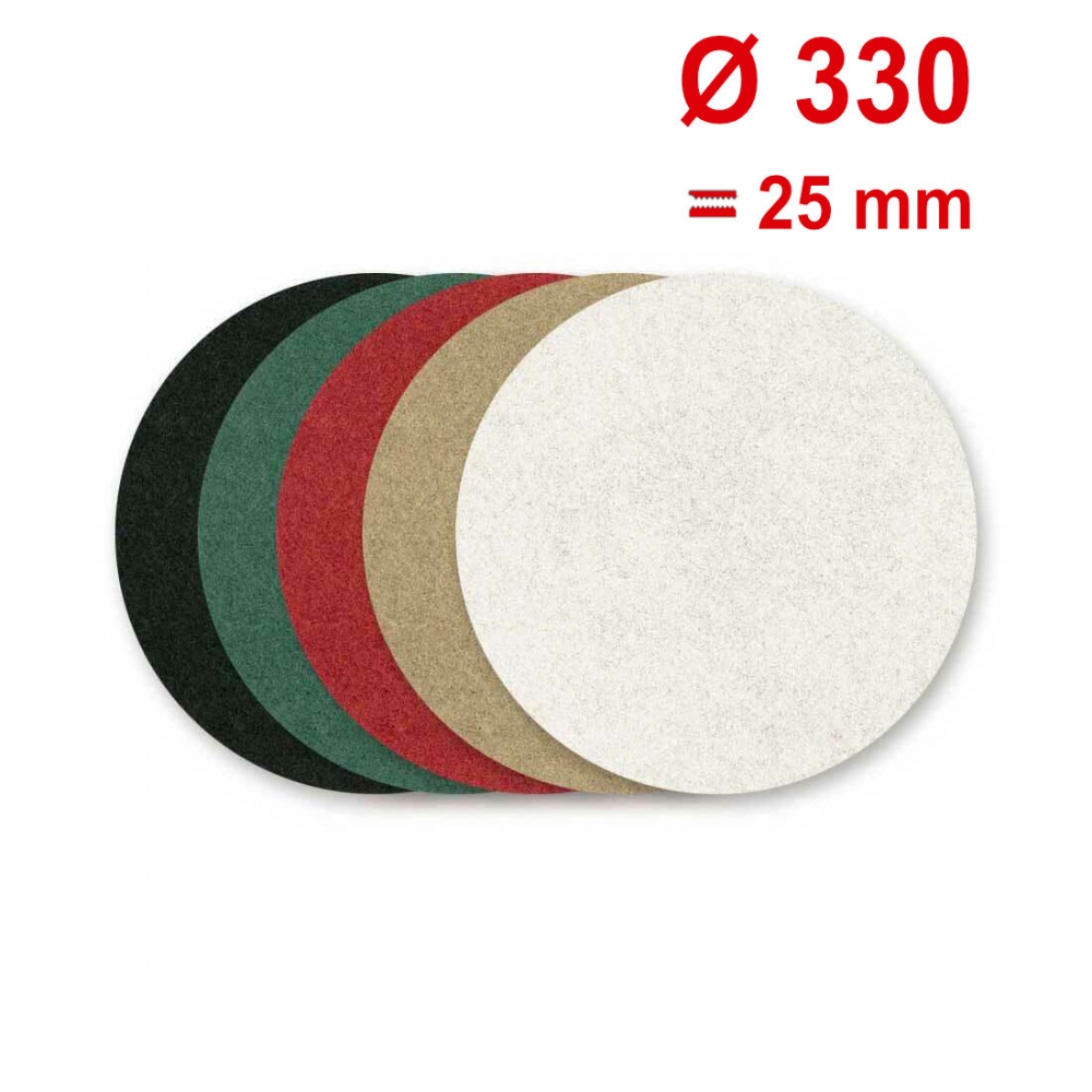 Miếng phớt mài và đánh bóng sàn Menzer Super đường kính 330 x 25mm