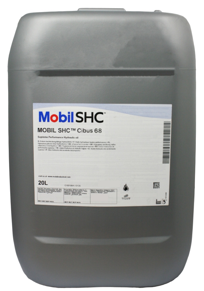 Dầu máy thực phẩm hiệu suất cao Mobil SHC Cibus 68 can 20L