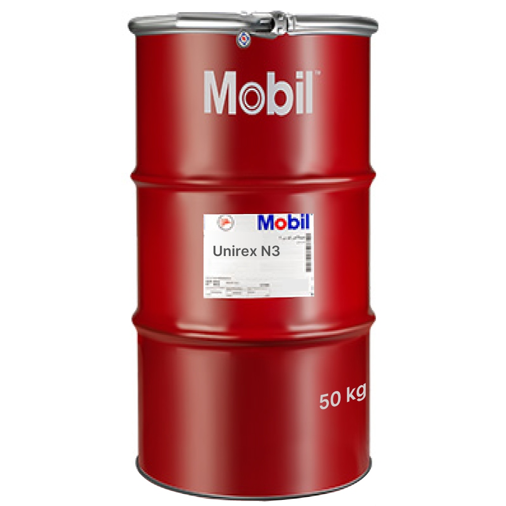 Mỡ bôi trơn vòng bi chịu nhiệt độ cao Mobil Unirex N3 thùng 50kg