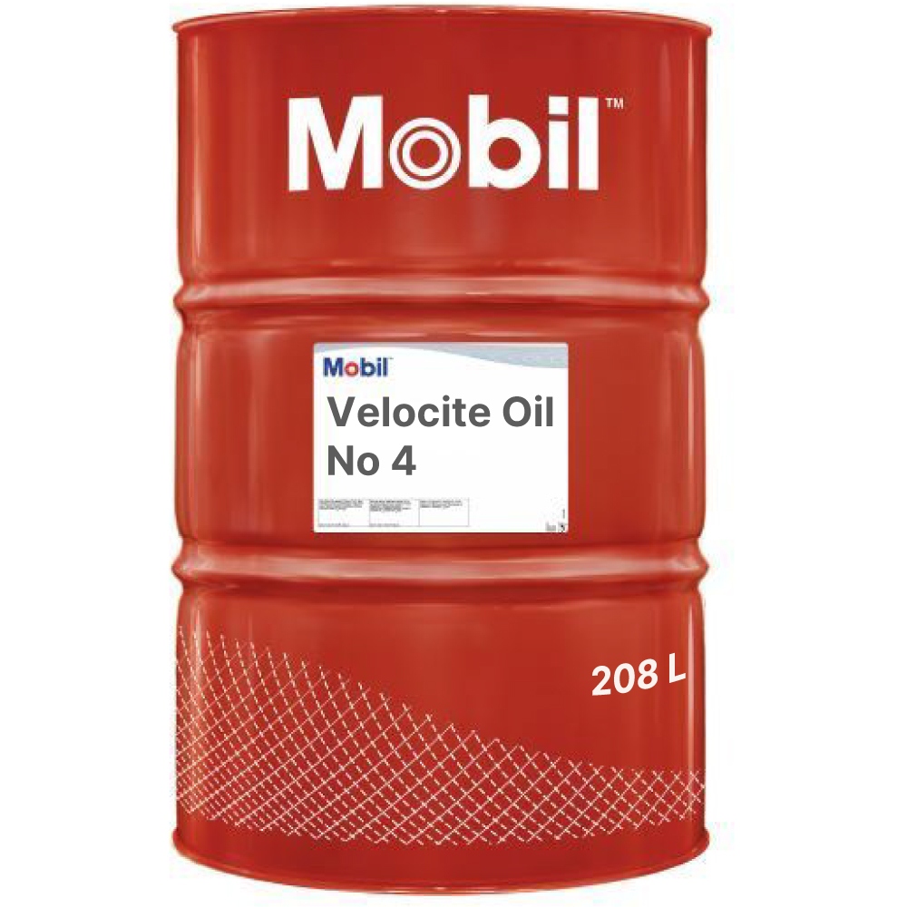 Dầu Mobil Velocite Số 4 - Dầu cao cấp cho trục quay tốc độ cao VG 5, phuy 208L