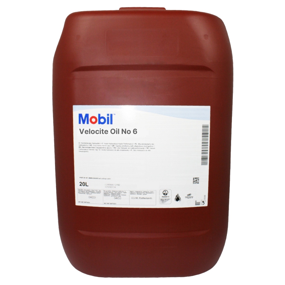 Dầu Mobil Velocite Số 6 - Dầu cao cấp cho trục quay tốc độ cao VG 10, thùng 20L