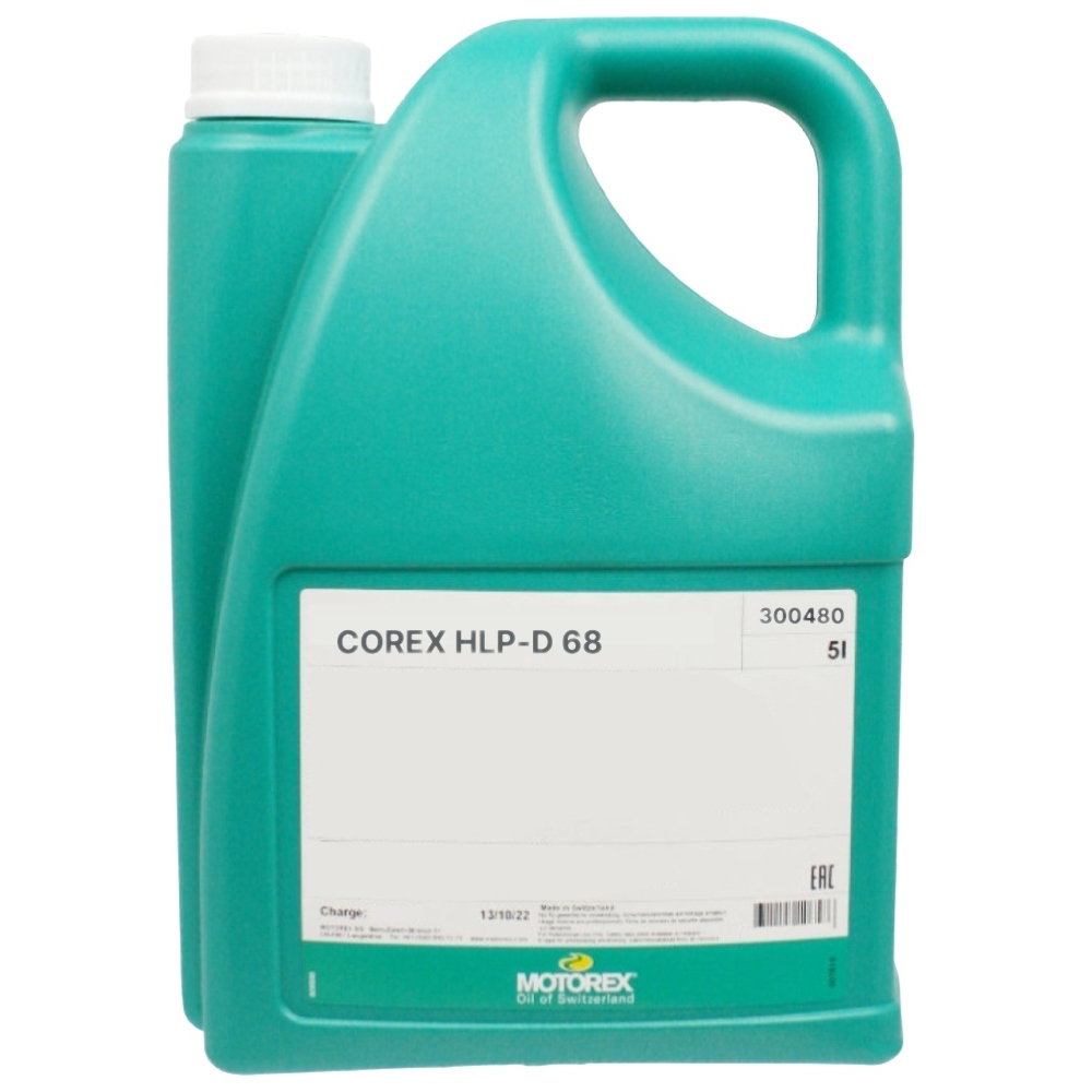 Dầu thủy lực tẩy rửa Motorex COREX HLP-D 68 can 5 lít