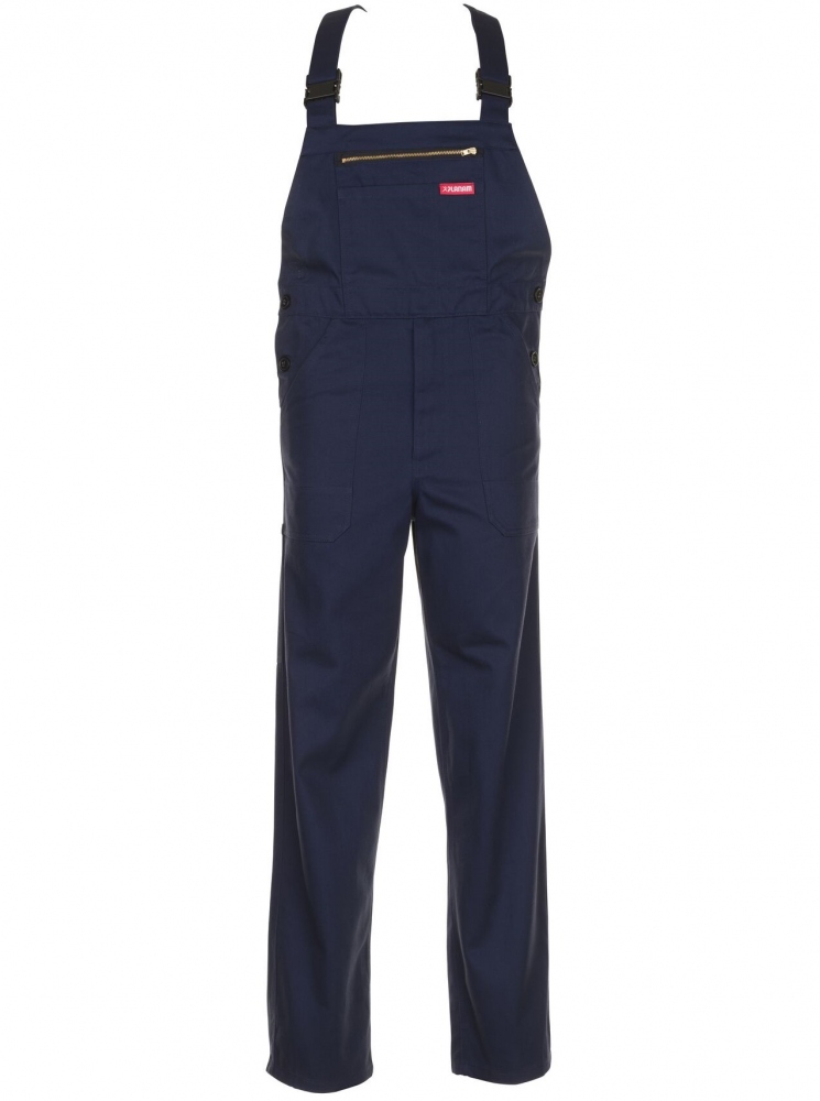 Quần yếm bảo hộ lao động Planam 0122/290 BW màu Xanh navy, Cỡ 46