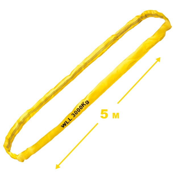 Dây cẩu tròn Tector 84524 màu vàng 3000kg - 5m