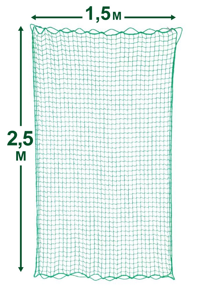 Lưới chắn hàng thùng xe kéo 1,5 x 2,5 M, Tector 84560